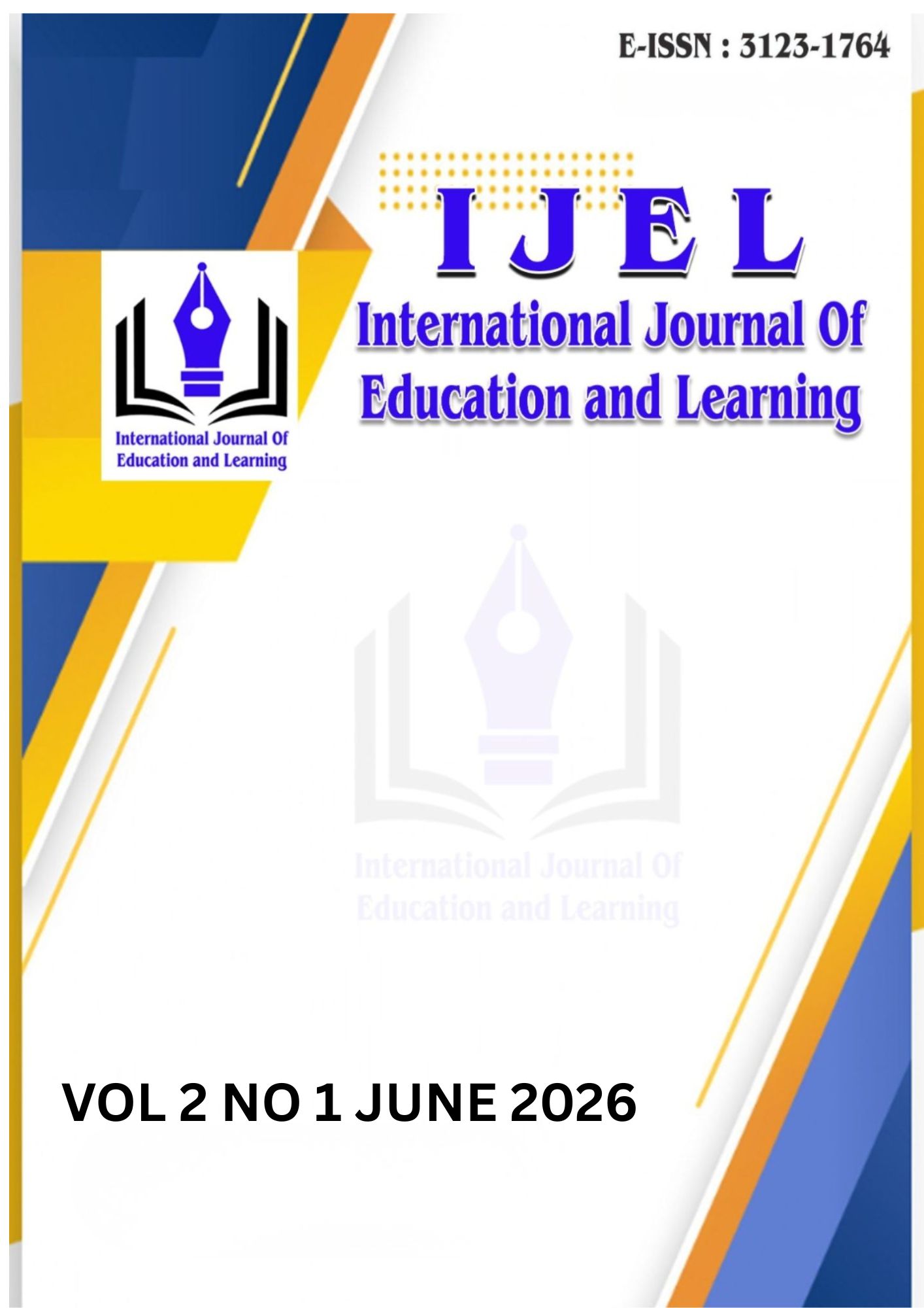 					View Vol. 2 No. 1 (2026): International Journal of Education and Learning
				